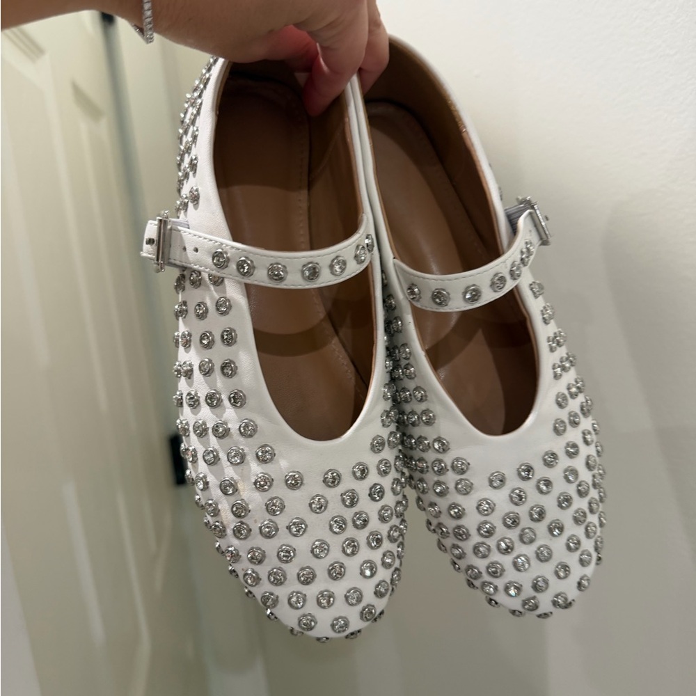 Studded Mary Jane Shoes